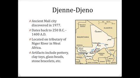 The Djenné-Djeno Empire and the Rise of Trans-Saharan Trade: A 6th Century Nigerian Archaeological Mystery